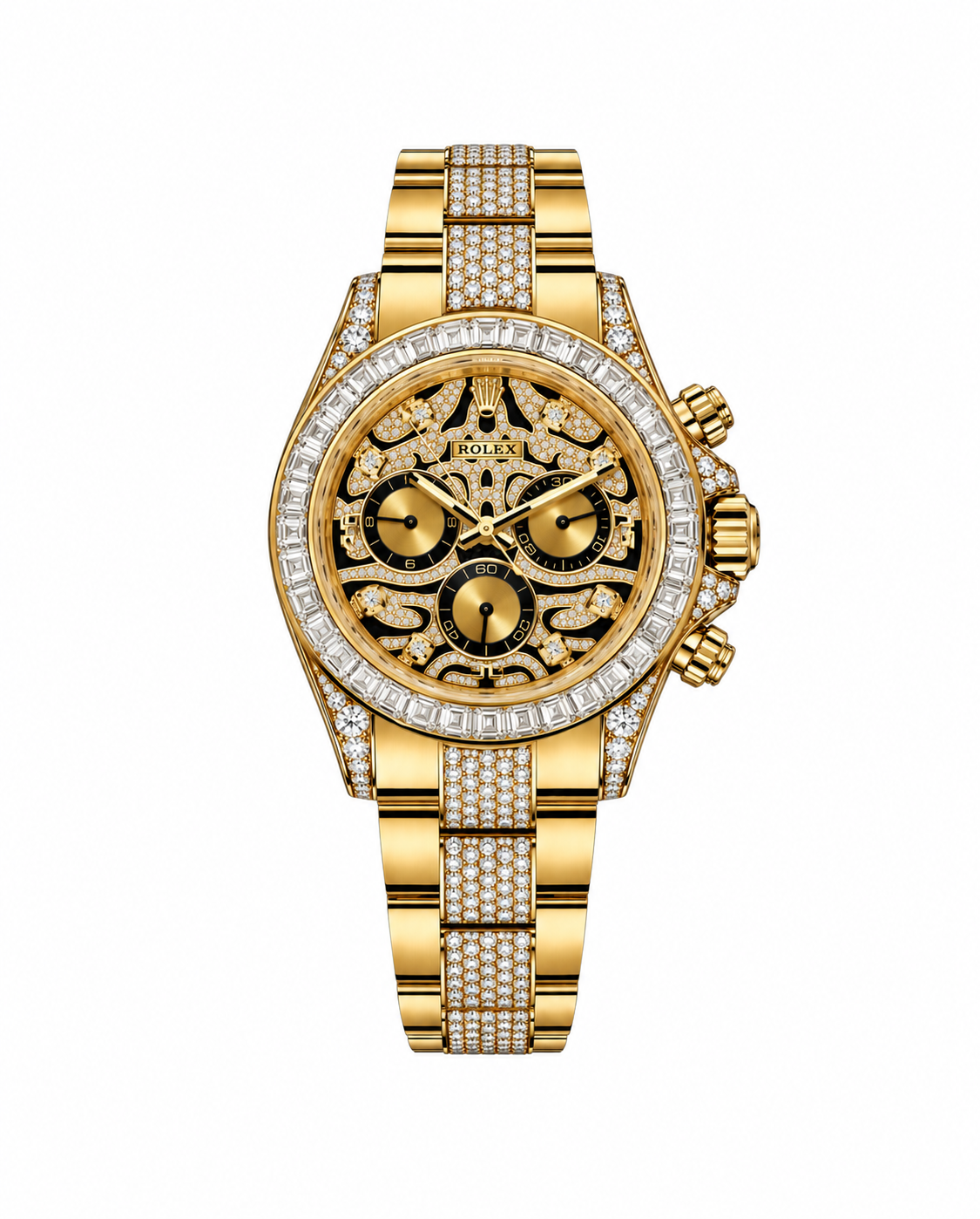 ROLEX OYSTER PERPETUAL EYE OF TIGER GOLD