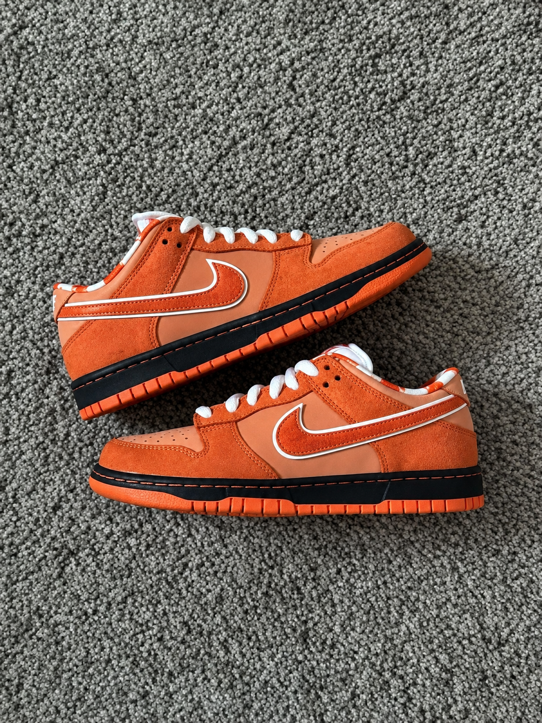 Nike Sb Dunk Low Concept's Orange Lobster– Orange Blaze / White