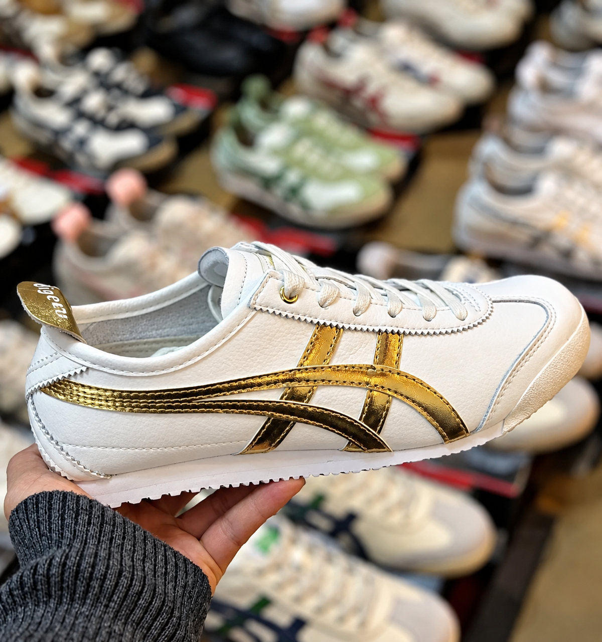 Onitsuka Tiger Mexico 66 – White & Gold