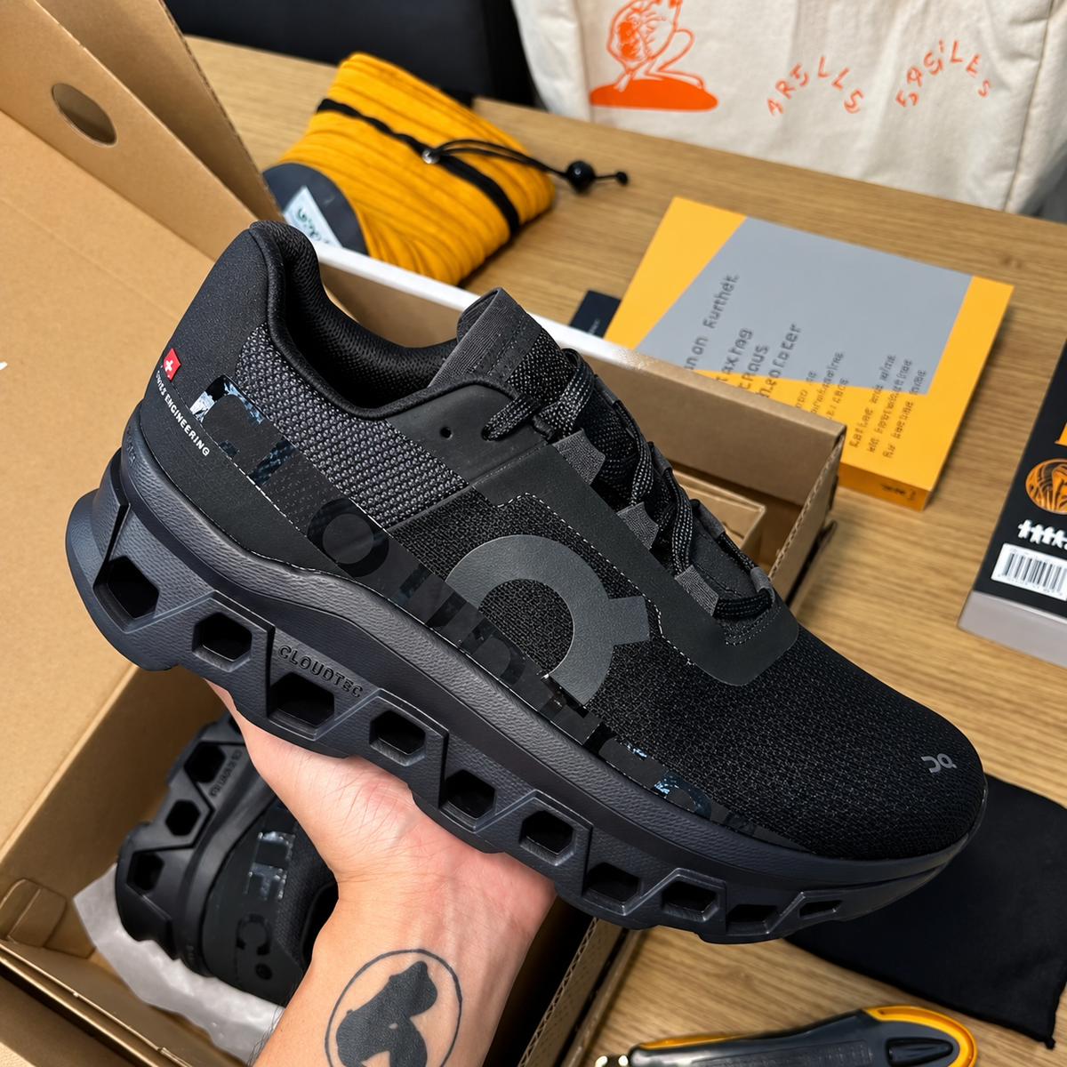 On Running Cloudswift – Black