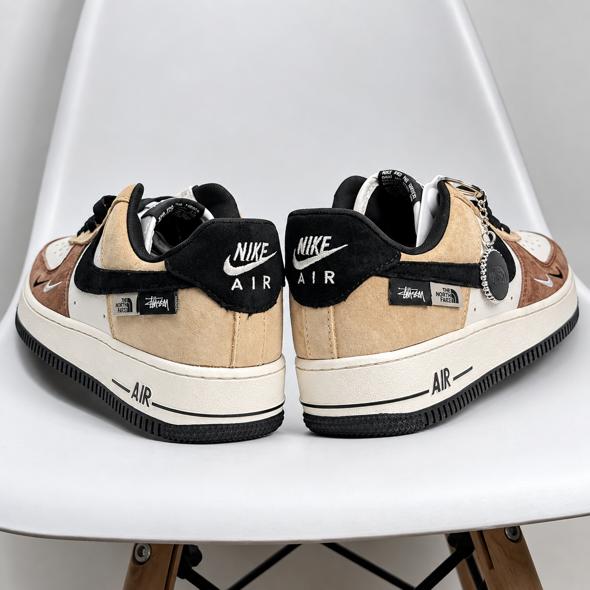 Nike Air Force 1 ’07 Low – The North Face x Stüssy Style