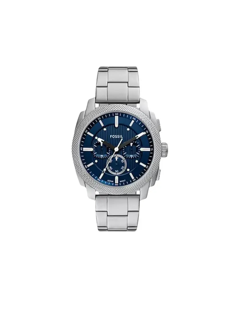 FOSSIL FS6095 CHRONOGRAPH SILVER BLUE DIAL