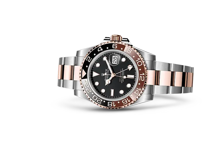 GMT-Master II Everose gold and Black dial.