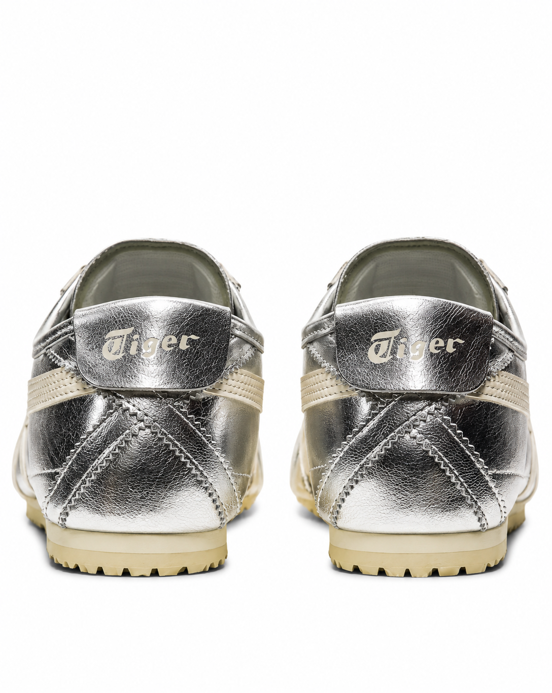 Onitsuka Tiger Mexico 66 – Metallic Silver & Cream