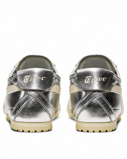 Onitsuka Tiger Mexico 66 – Metallic Silver & Cream