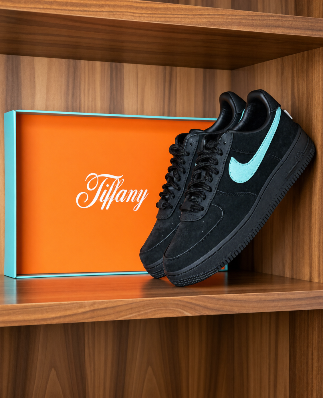 Nike Air Force 1 Low x Tiffany & Co. – Black & Tiffany Blue