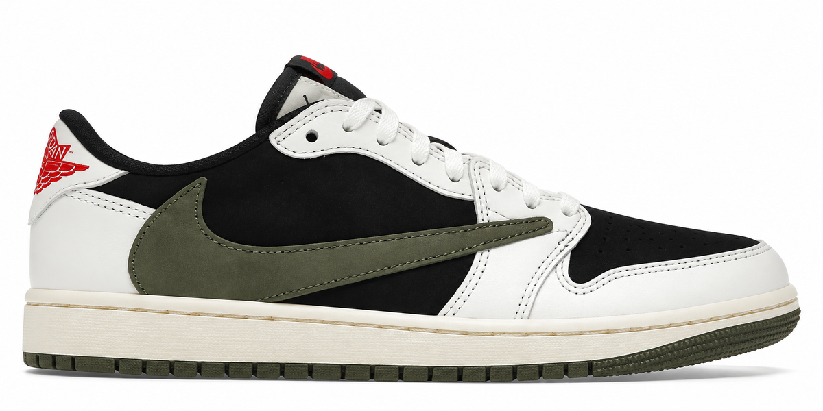 Travis Scott x Air Jordan 1 Low OG – Olive