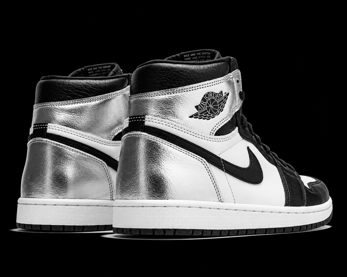 Air Jordan 1 Retro High OG “Silver Toe”