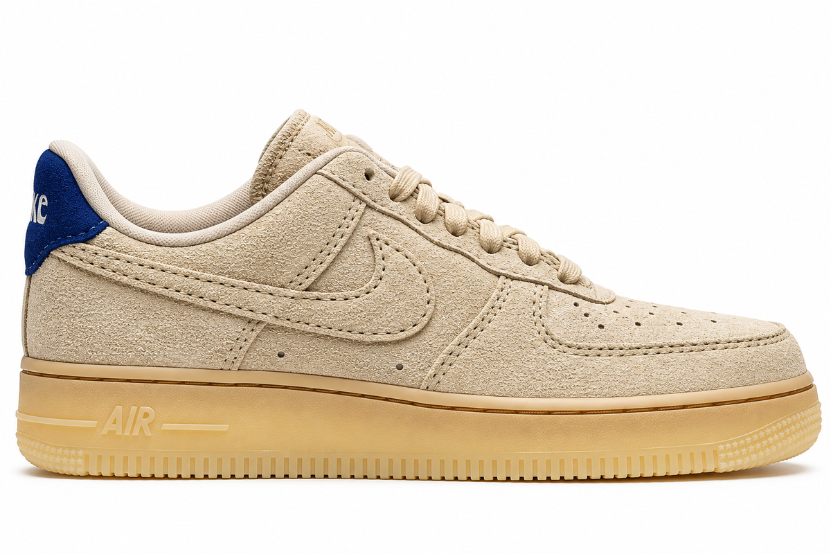 Nike Air Force 1 Low – Beige & Navy