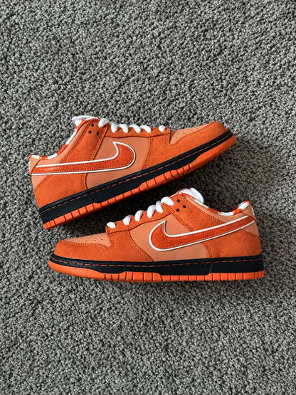 Nike Sb Dunk Low Concept's Orange Lobster– Orange Blaze / White