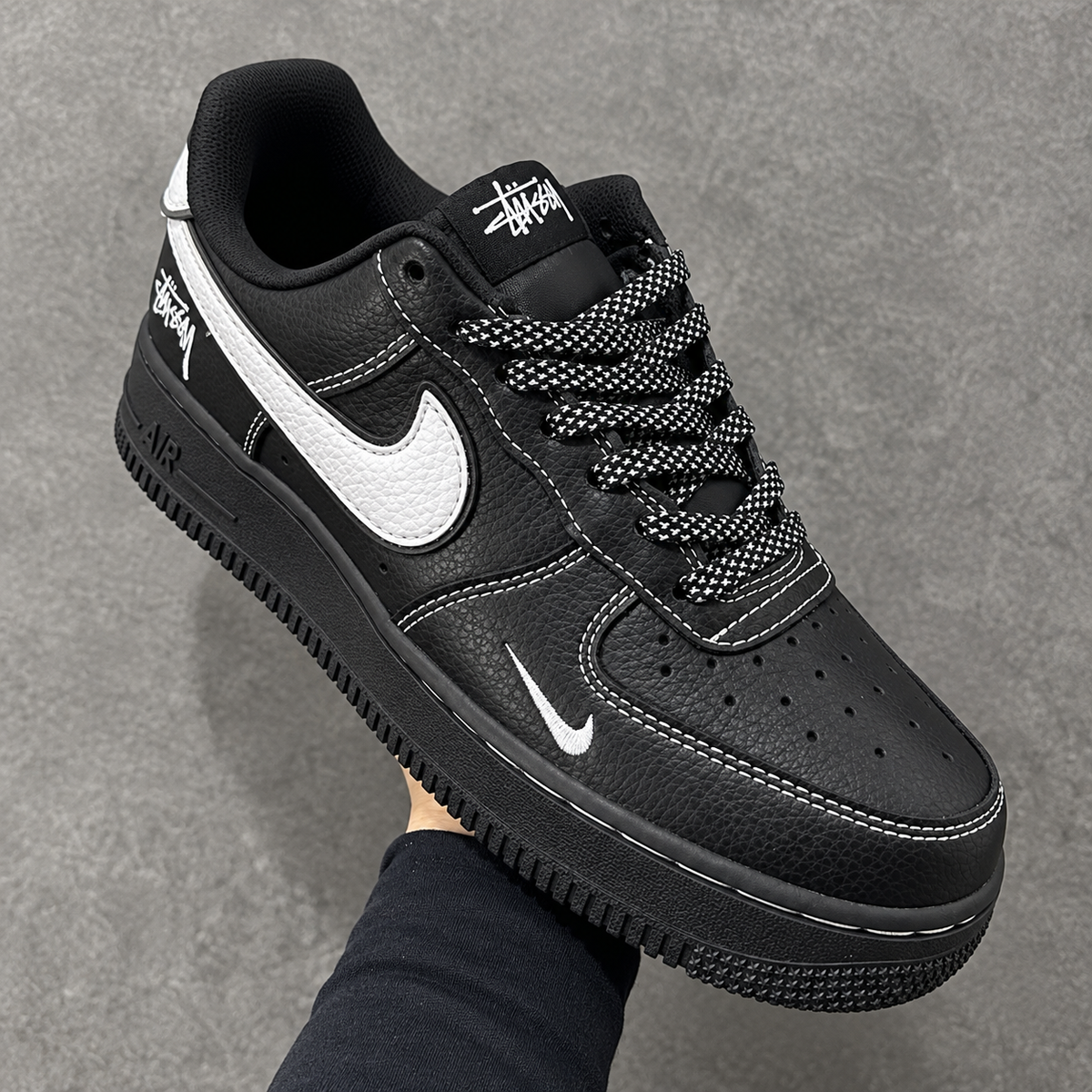 Nike X Stussy Air Force 1 Low Black