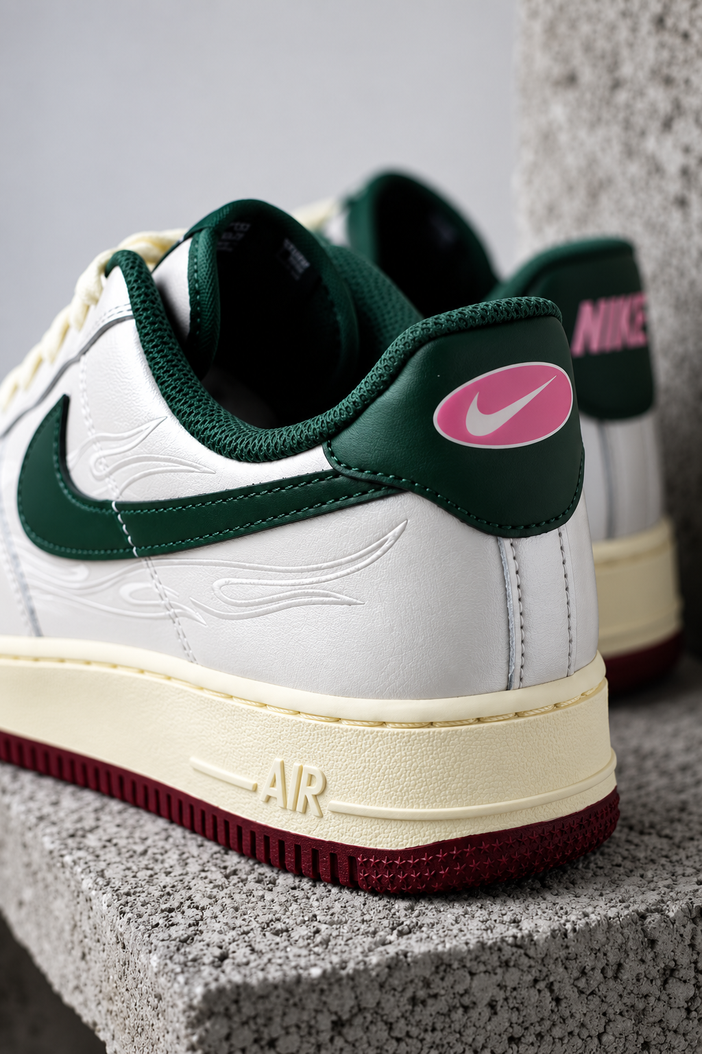 Nike Air Force 1 Low Mexico– White & Dark Green