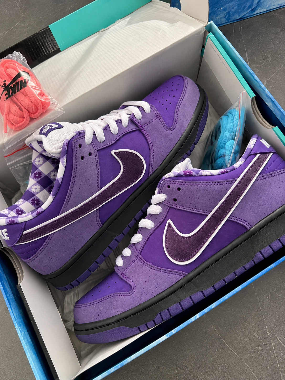 Nike Sb Dunk Low Concept's Purple Lobster– Purple & Black