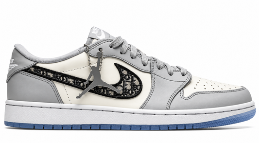 Air Jordan 1 Low x Dior – Grey & White