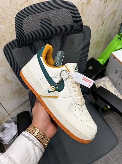 Nike Air Force 1 Low Hamava– White, Green & Gum