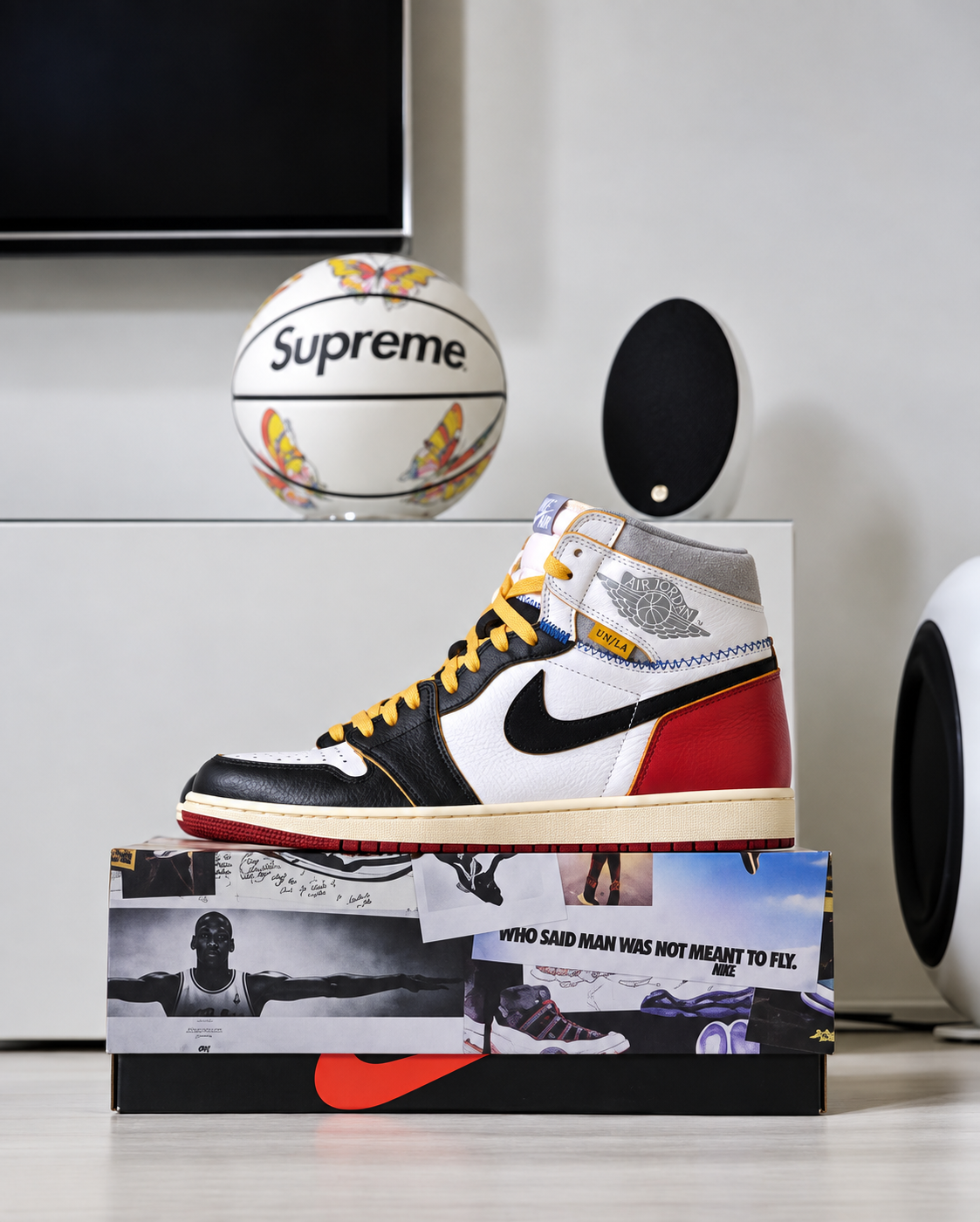 Union LA x Air Jordan 1 Retro High OG “Black Toe”
