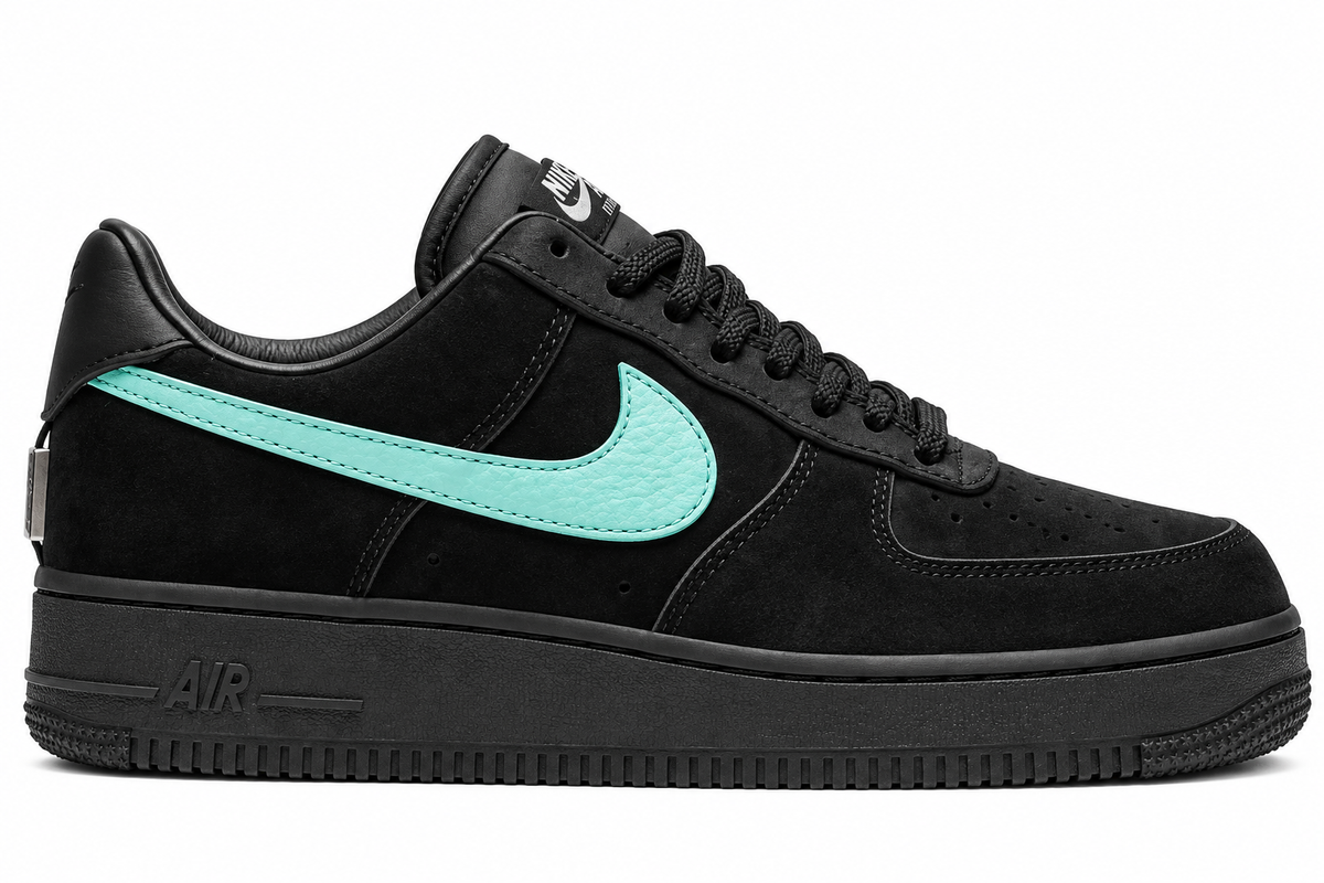 Nike Air Force 1 Low x Tiffany & Co. – Black & Tiffany Blue