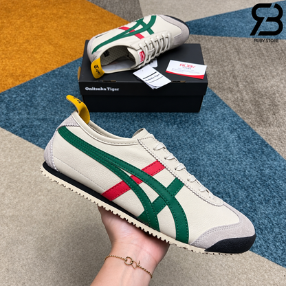 Onitsuka Tiger Mexico 66 – White, Green & Red