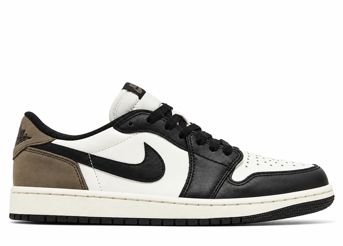Air Jordan 1 Low – Mocha Black & White