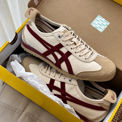Onitsuka Tiger Mexico 66 – Cream & Burgundy
