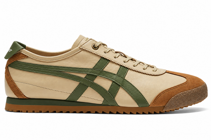 Onitsuka Tiger Mexico 66 – Beige & Olive Green