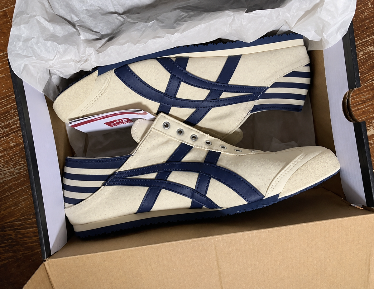 Onitsuka Tiger Mexico 66 – Cream & Navy