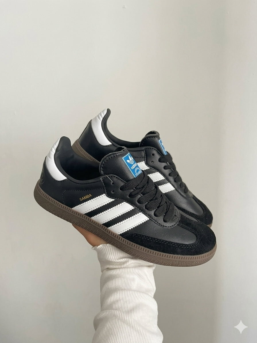 Adidaass Samba Og Black White