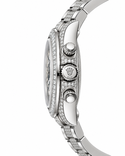 ROLEX OYSTER PERPETUAL EYE OF TIGER SILVER