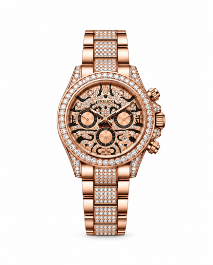 ROLEX OYSTER PERPETUAL EYE OF TIGER ROSE GOLD